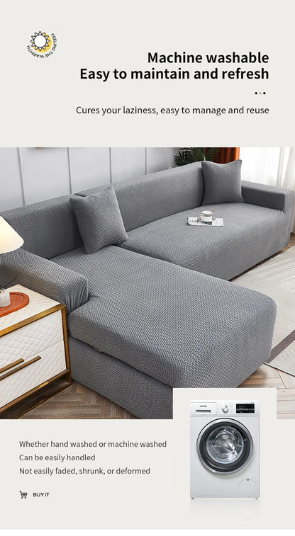 1 PC Jacquard Sofa Cover dustproof Sofa Cover For Living Room Protector Removable Washable Slipcover