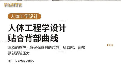 Italian light luxury leather sofa modern high-end straight row villa large flat floor