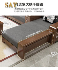 -Living Room Sofas Wood Adults Reading Handrail Family Couchs Theater Luxury Banquet Canape Salon Furnitures