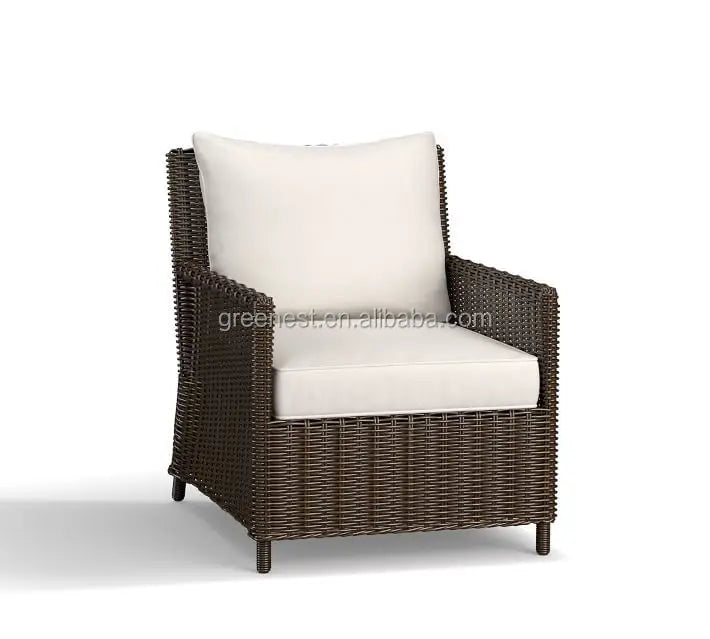 Waterproof Outdoor Rattan Wicker Single Sofa Chair