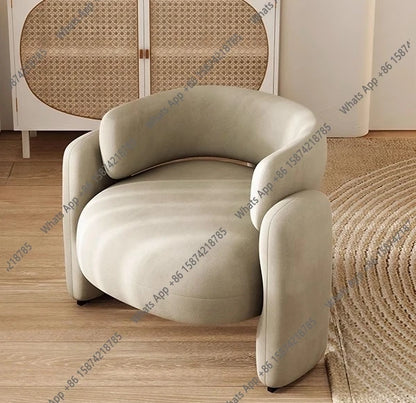 Z Lazy sofa, leisure chair, living room negotiation, a few tables and chairs combination, simple single sofa chair