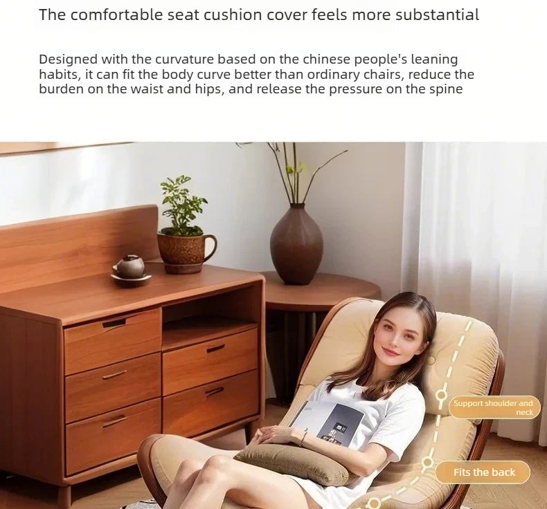 Lazy Sofa Rocking Chair Bedroom Lounge Chair Carefree Adult Living Room Single Balcony Leisure Rocking Chair Recliner Chairs