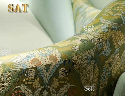 Modern Designer Furniture Luxury Sofas Velvet Fabric Curved Sofa For Home Salon Villa Hotel