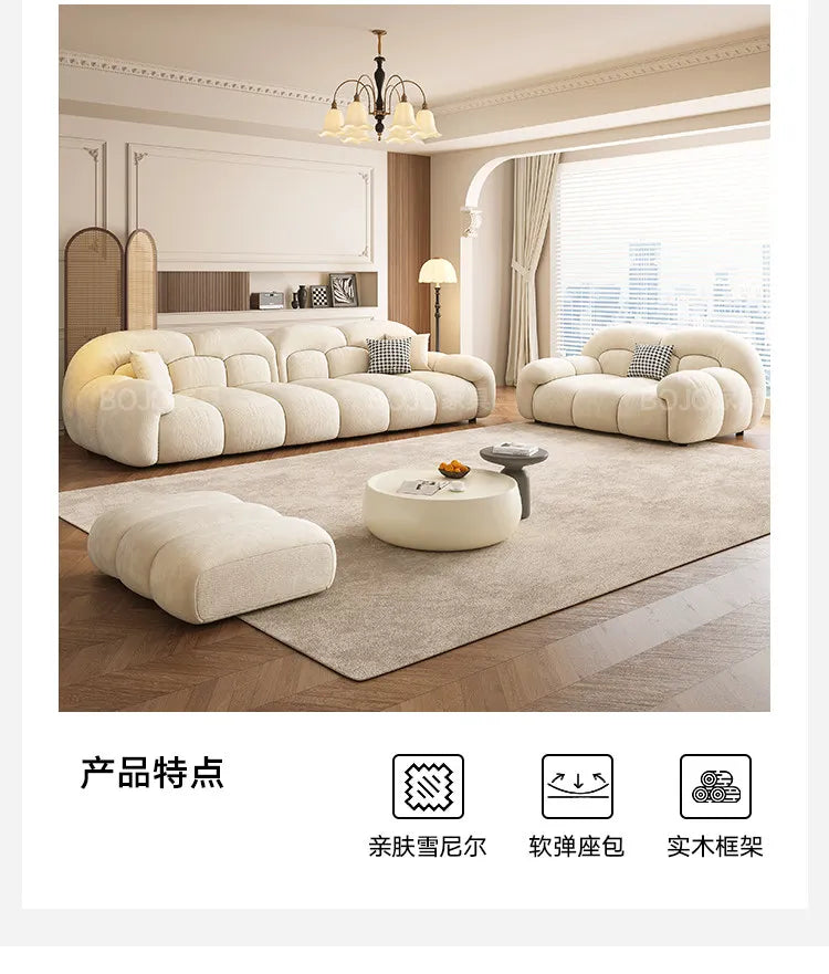 Big Size Living Room Sofa Luxury Italian Full Luxury Armchair Couch Cloud 2 People Corner Floor Reclining Furniture Decoration