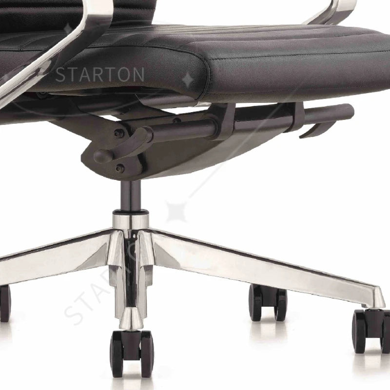 Classical Stripe Design High Back Executive Leather Chair Business Office Chair