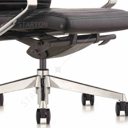 Classical Stripe Design High Back Executive Leather Chair Business Office Chair