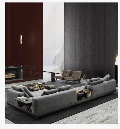 Elegant Luxury Living Room Sofas Italian Minimalist Comfortable Reclining Sofa Relaxing Balcony Muebles Postmodern Furniture