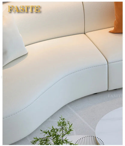 Leisure Style Christmas Nordic Style Sofa 3 Seater Foam Sponge Floor Module Couch Sectional  Canape Salon Living Room Furniture