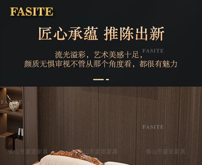 European leather sofa corner combination home high-end luxury living room new Chinese first layer cowhide solid wood