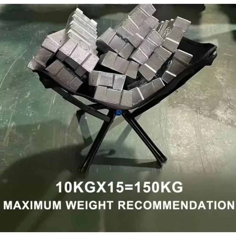 Outdoor Portable Quick Open CLIQ Chair Lightweight Folding Aluminum Fishing Backpacking Beach Camping Chair