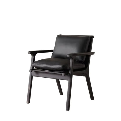 Dining room armchairs, leather dining chairs