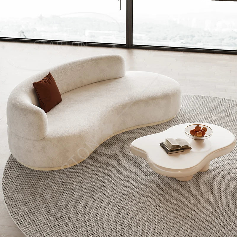 Modern Sofas Romantic Comfortable Adult Divano Balcony Furniture Cream Wind Aesthetics Sofas Lounge Luxury Gaming Lazy Nordic