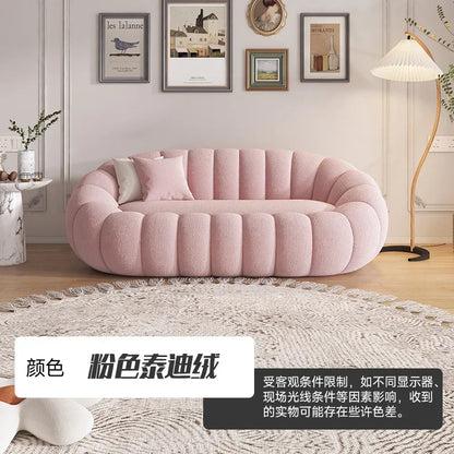 Cloud Sofa Plush Pumpkin Sofa Combination Soft And Comfortable Modern Living Room Sofa Suite Apartment Home Decoration Furniture