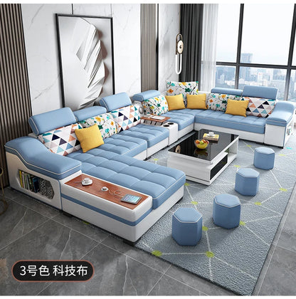 Creative Minimalist Living Room Sofas Lazy Nordic Leather Sofas Designer Living Room Sofas Lounge Koltuk Takımı Home Furniture