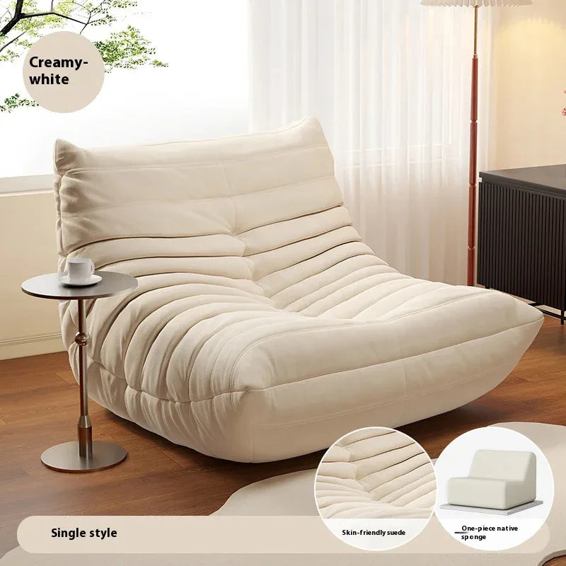 Modern Double Lazy Sofa Living Room Minimalist Relaxing Recliner Sofa Puff Comfortable Salas Y Sofas Muebles Rooam Decor