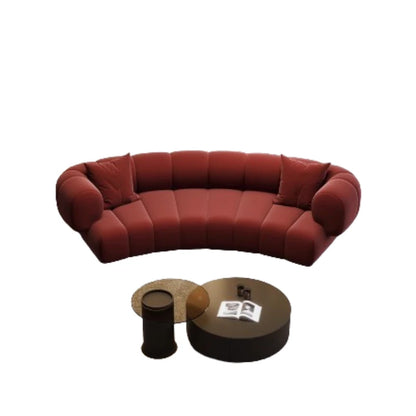 Minimalist Red Living Room Sofas Oversized Classic Modern Curved Living Room Sofas Nordic Soft Couch Wohnzimmer Furniture Home