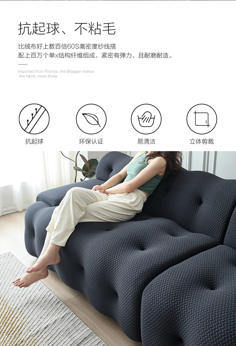 Narrow Blue Living Room Sofas Designer Minimalist Nordic Modern Living Room Sofas Lounge Lazy Woonkamerbanken Home Furniture
