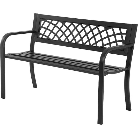 Cast Aluminum Outdoor Furniture Outdoor Bench in Garden