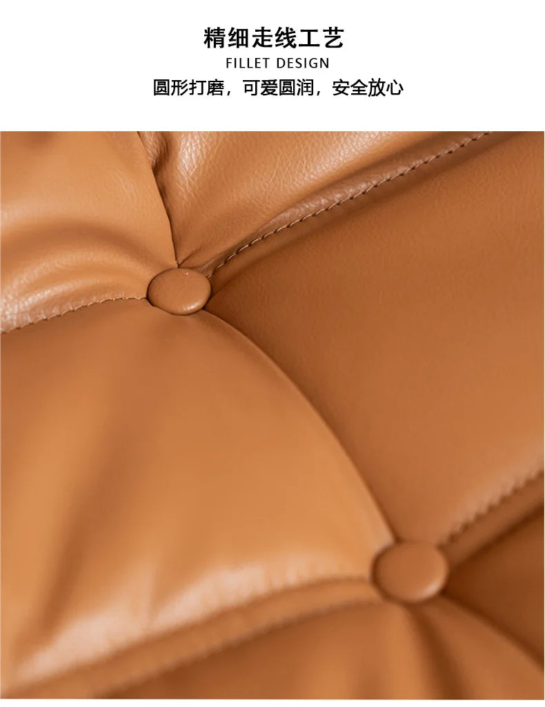 Caterpillar sofa togo modern living room balcony lounge lazy sofa available white lamb wool sofa