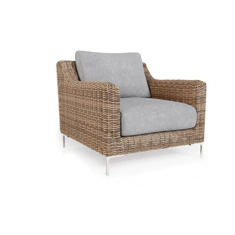 Nordic Outdoor Sofa - Round Rattan-Style Corner Set For Courtyards, Balconies, And Hotels Sun-Resistant
