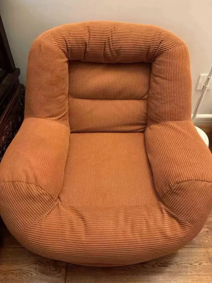 Single Person Sofa Chair EPS Particle Leisure Recliner Small Apartment Living Room Bedroom Trendy Furniture