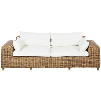 Outdoor rattan sofa  terrace leisure waterproof sunscreen balcony rattan chair outdoor villa garden combination