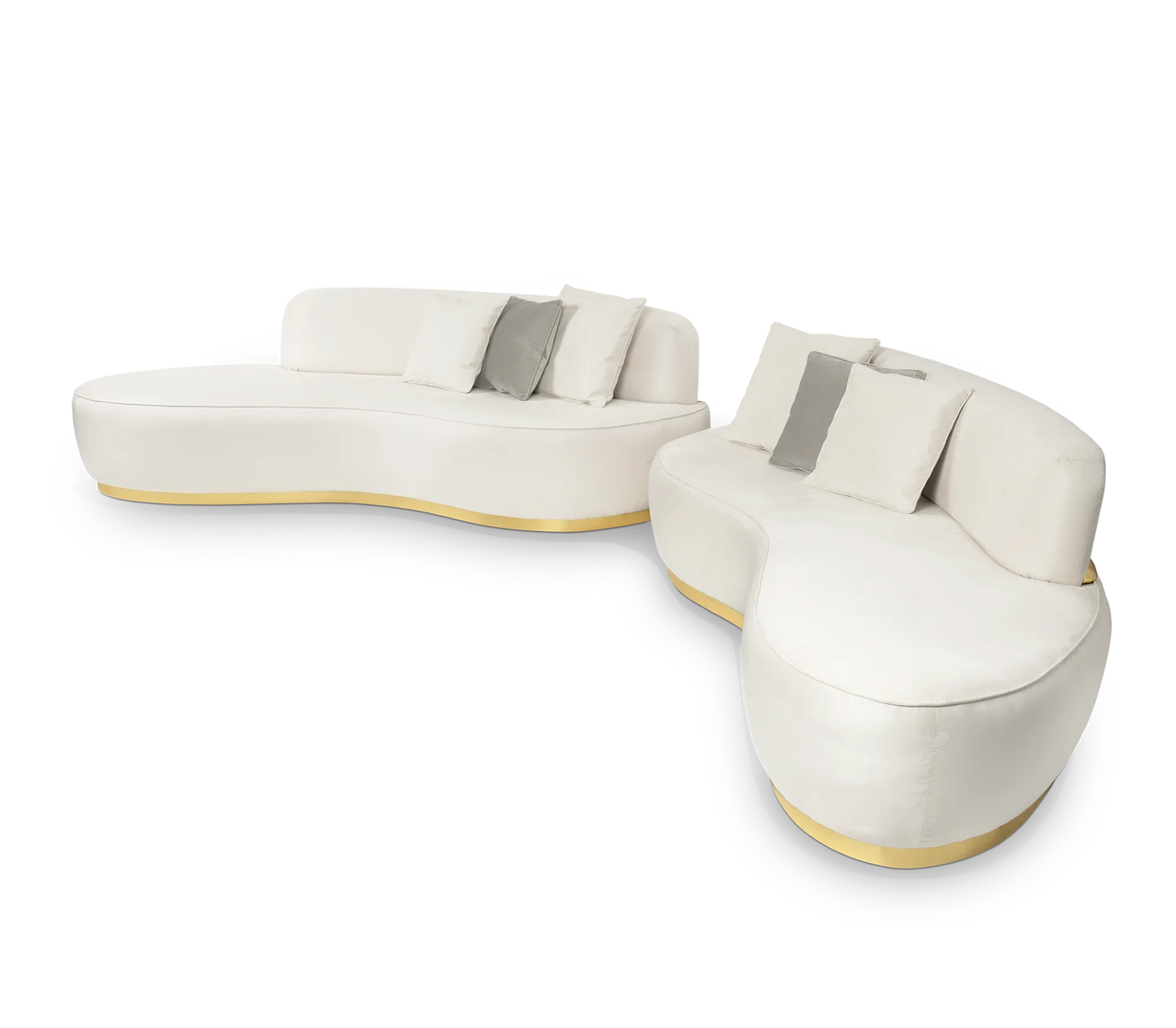 -Sectional living room furniture Foshan furniture wedding party villa luxury sofa