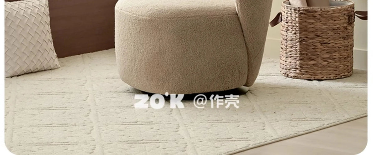 | Nordic living room single sofa chair retro study simple leisure chair rotatable