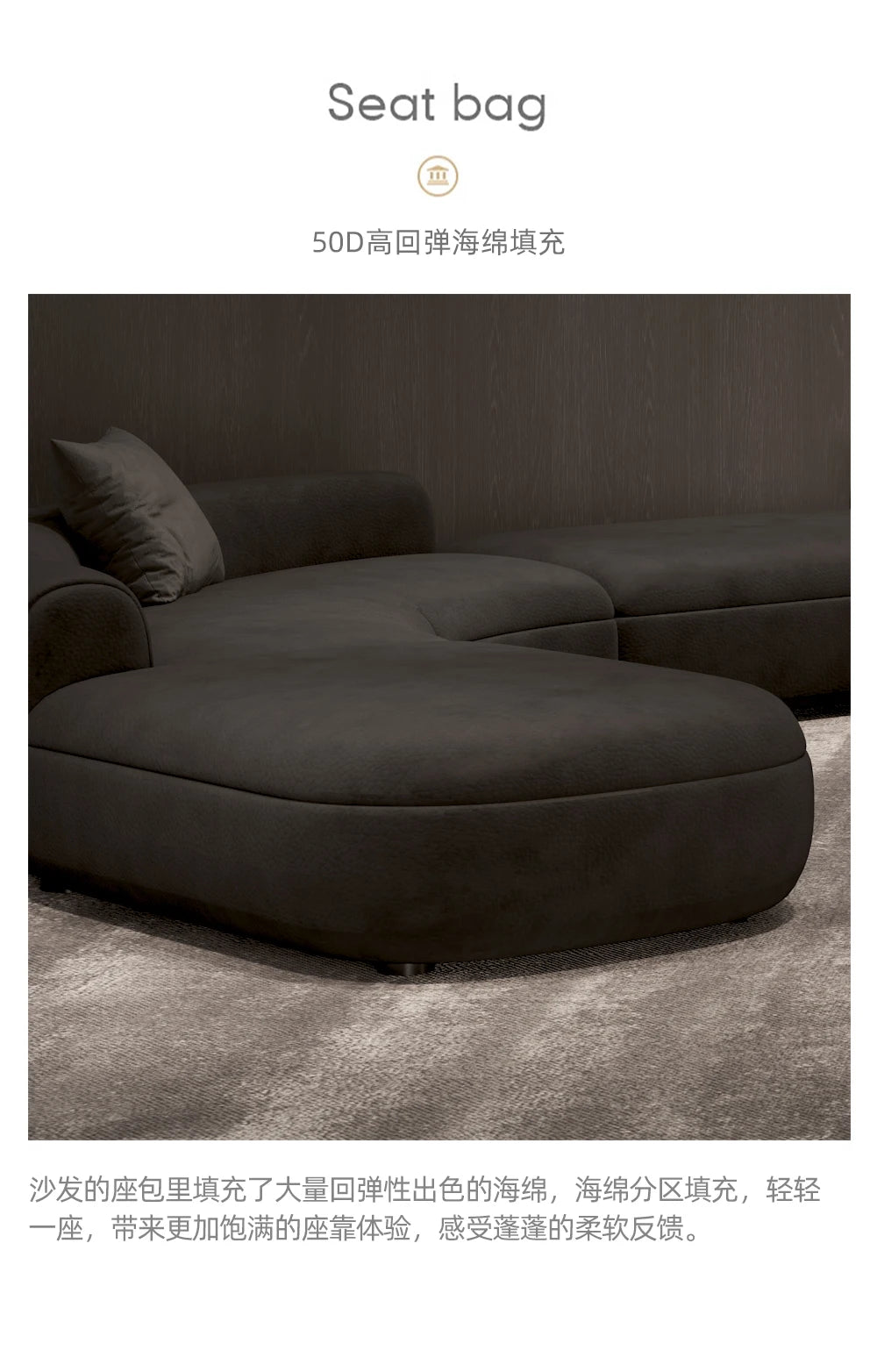 Oversized Black Living Room Sofas Minimalist Nordic Modern Living Room Sofas Lounge Lounge Couch Wohnzimmer Furniture For Home