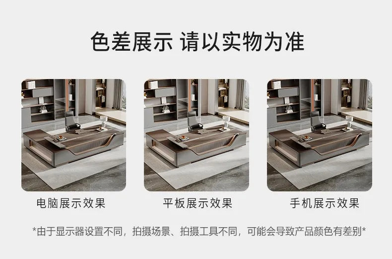 Drawers Wood Office Desks Organizer Stand Computer Portable Office Desks Study Modern Mesas De Computador Office Furniture