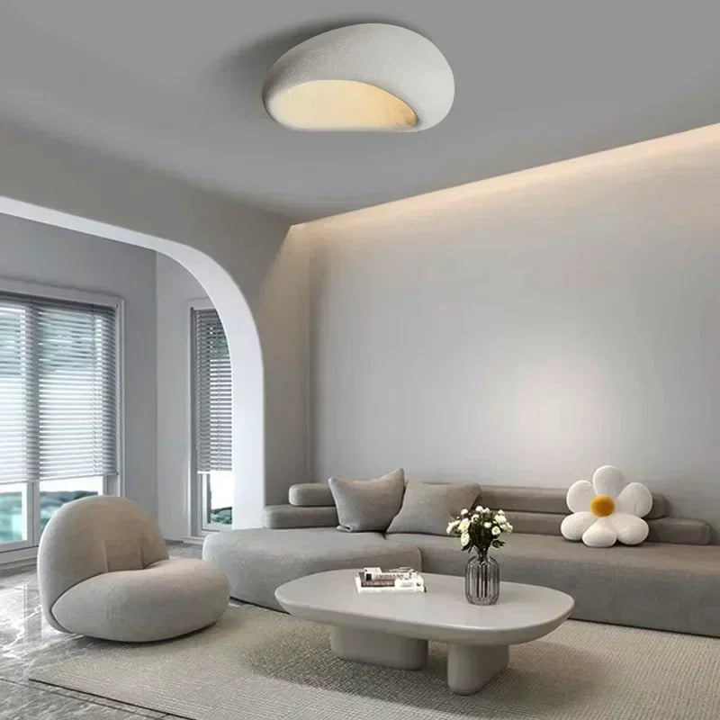 Wabi-Sabi Ceiling Light Modern Japanese Nordic Bedroom Lamp