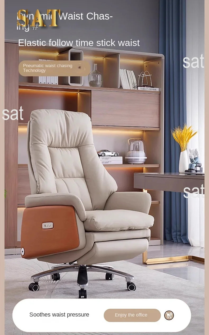 Intelligent Electric Massage boss Chair, Comfortable Home Computer Chair, Modern Business Ergonomic Luxury Office Chair