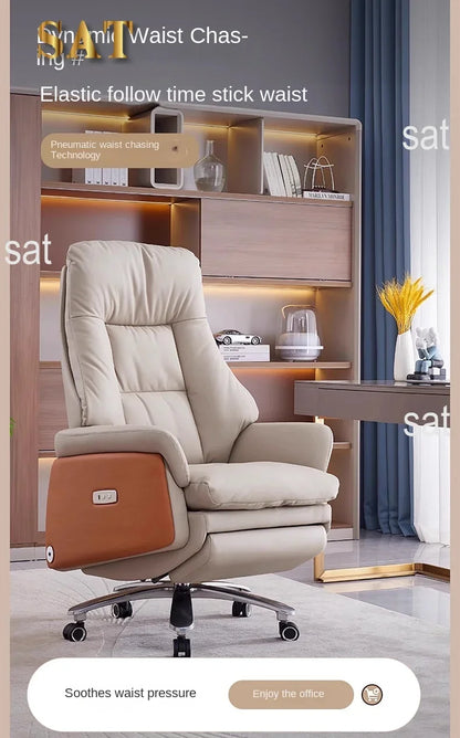 Intelligent Electric Massage boss Chair, Comfortable Home Computer Chair, Modern Business Ergonomic Luxury Office Chair