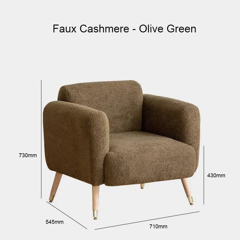 Modern Luxury Lazy Living Room Sofa Tatami Nursing Chair Single Simple Dormitory Sofa Bedroom Office  Home Furniture