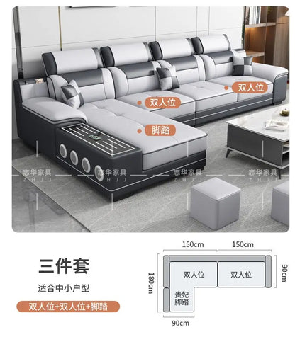 Seater Modern Sofa Ajustable Luxury Sectional Multifunctional Reclining Sofa Cushion Lazy Meubles De Maison Salon Furnitures
