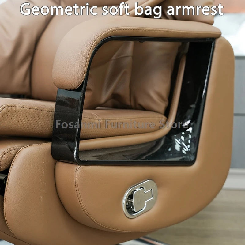 Electric Comfortable Boss Executives Office Chair Leather Reclining Soft Home Computer Chairs Ergonomic Gaming Desk Swivel Chair
