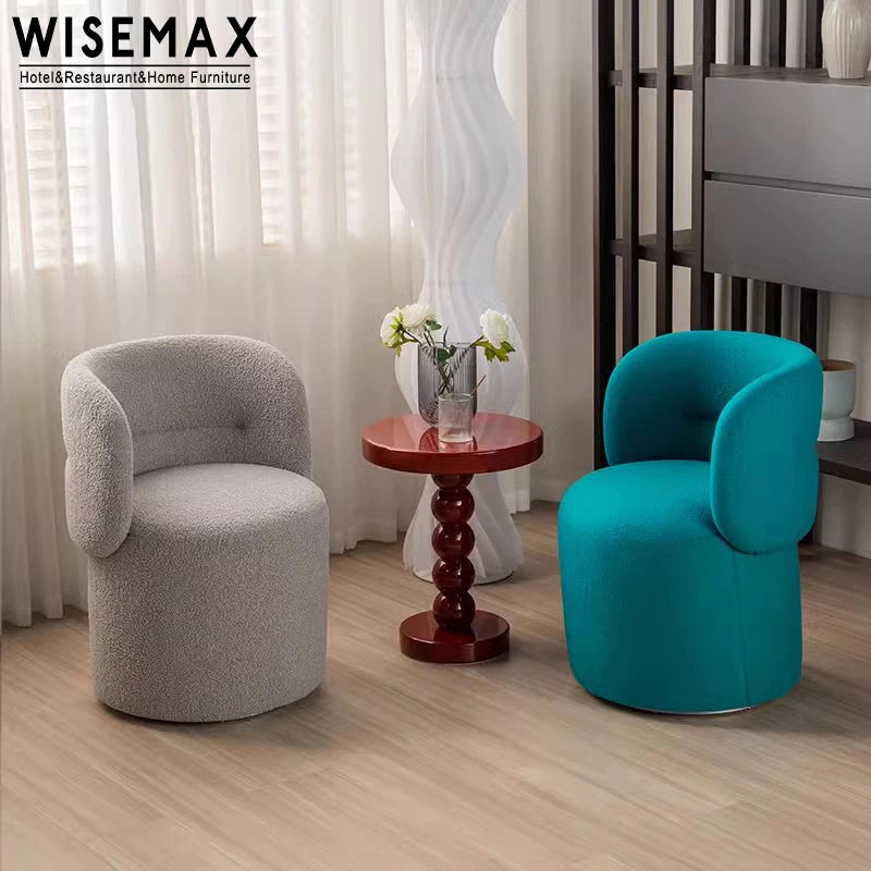 Wooden frame casual coffee chair elegant designer single waiting lounge sofa home living room