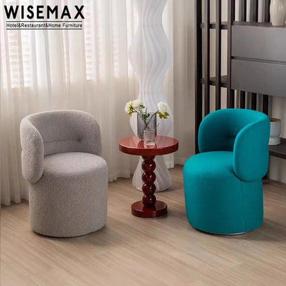 Wooden frame casual coffee chair elegant designer single waiting lounge sofa home living room