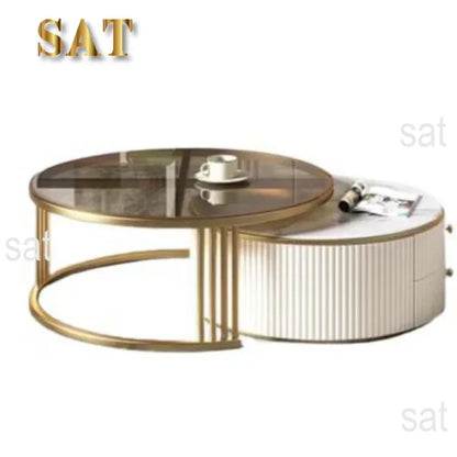 l # Great Furniture New Arrival Living Room Modern Design Marble Coffee Table