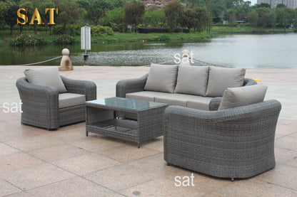 #For Modern Classical Models Rattan Furniture Sofa Set Outdoor Wicker Sectional Patio and Living Room for Hotels and Gardens