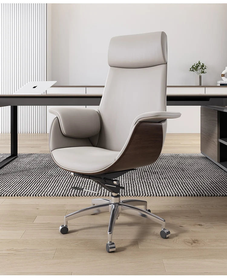 Simple Ergonomic Office Chair Footrest Nordic Style Modern Design Office Chair Comfortable Luxury Chaise Bureau Office Furniture