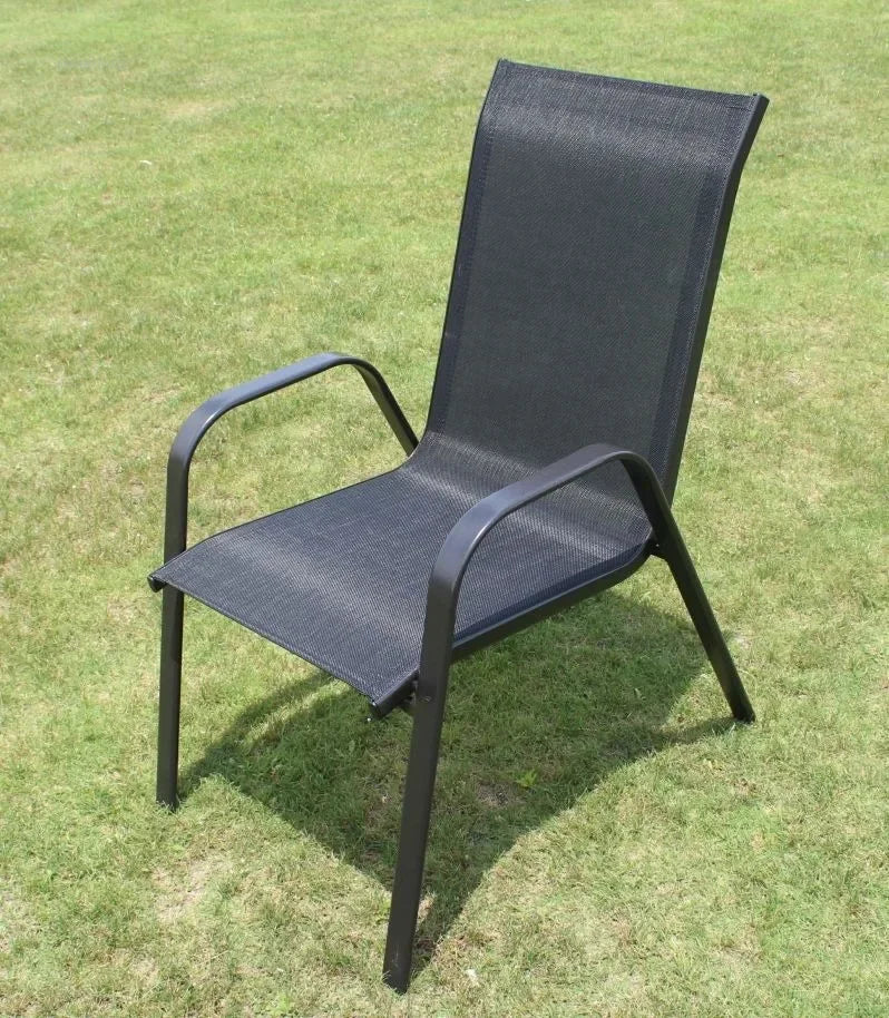 Outdoor Beach Chairs Outdoor Courtyard Balcony Waterproof and Sunscreen Iron Chair Outdoor Furniture Home Leisure Back Armchairs