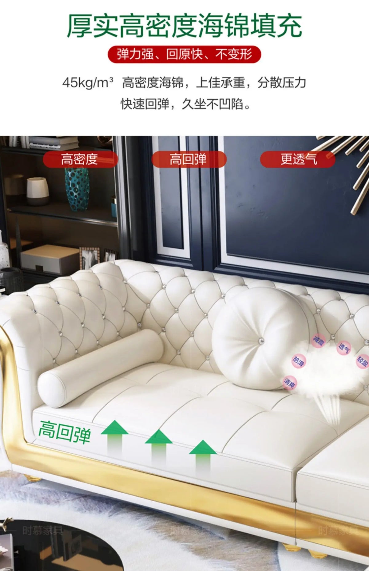 Stylish Modern Luxury Reclining Sofa Perfect Corner Couch Chic Living Room Relaxation Elegance Deserve Canape Salon Decoration