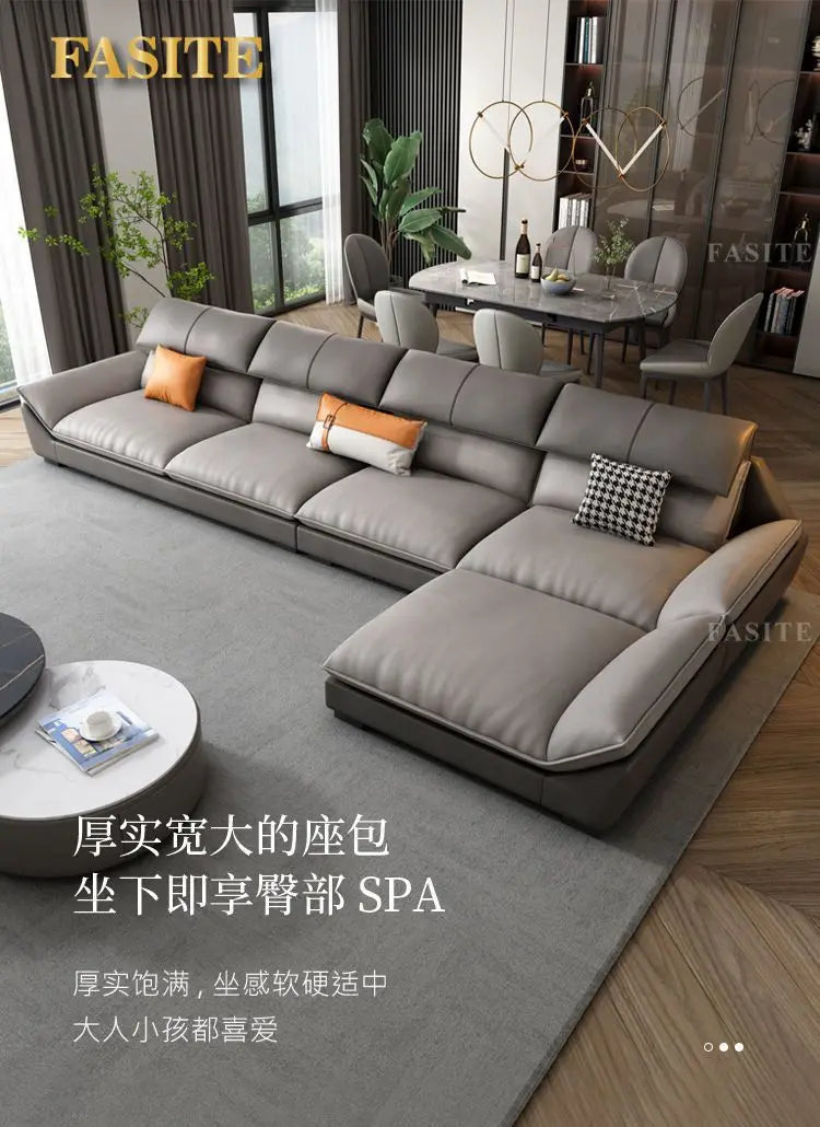 Nordic leave-in light luxury technology cloth sofa modern simple living room fabric latex minimalist sofa