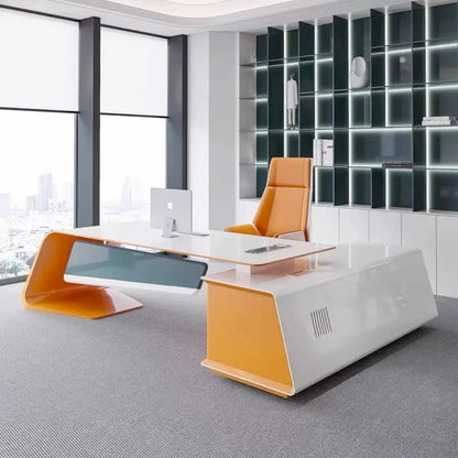 Modern luxury 200 240 280 cm paint boss desk Motion Computer desk office table computer desks Office Furniture gaming tables