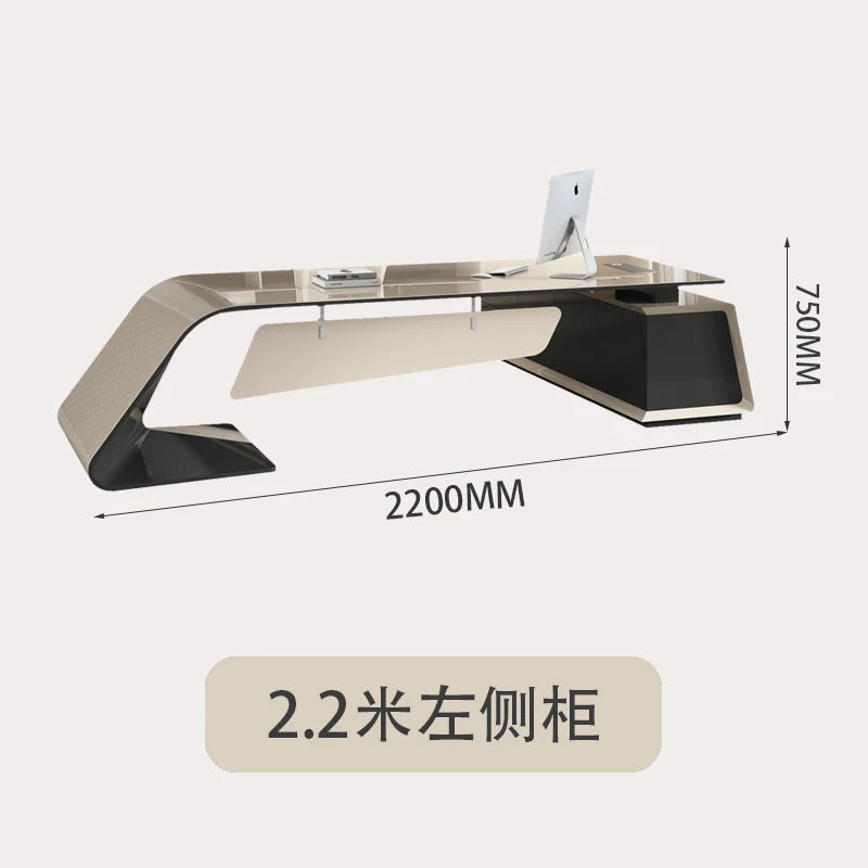 Modern Computer Office Desk Conference Storage Executive Standing Office Desk Display Crafts Mesa Ordenador Trendy Furniture