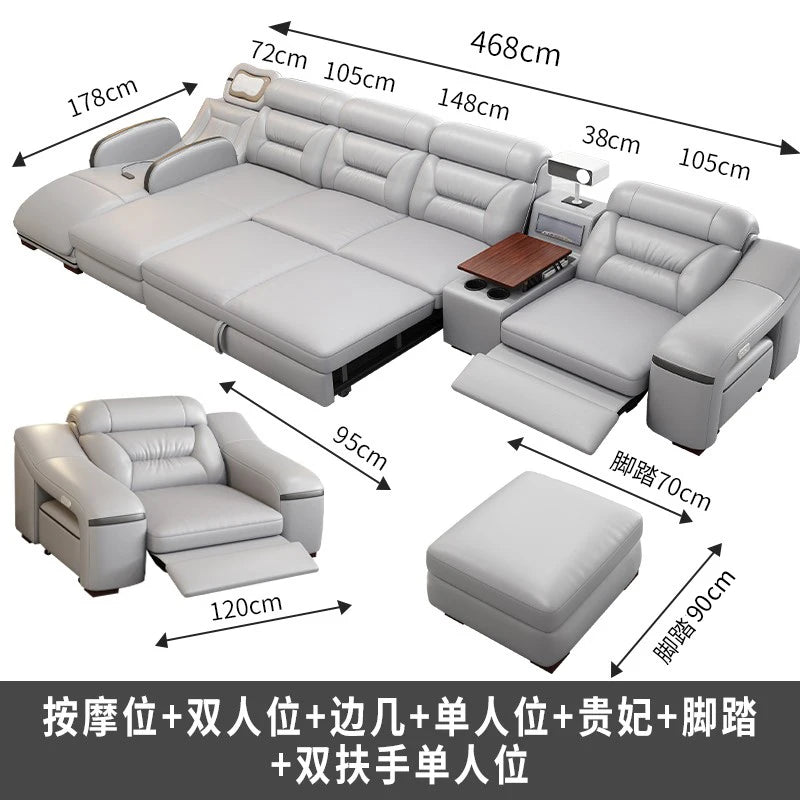 Living Room Armchairs Sofas Luxury Italian Convertible Bedrooms Sofas Leather Cinema Bases Y Marcos De Cama Home Accessories