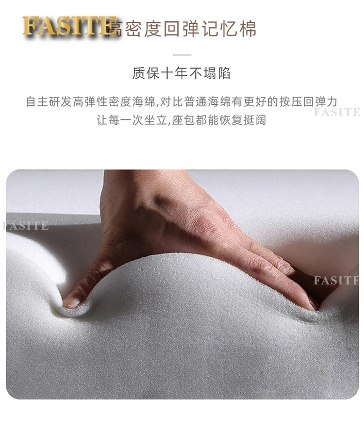 Smart Leather Sofa Massage for Left and Right Noblewomen, Cowhide Solid Wood Living Room Corner Small Unit