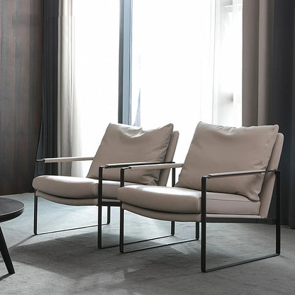 Modern Simple Armrest Chairs Living Room Support Single Comfy Puffs Chair Lazy Hotel Italian Woonkamer Stoelen Bedroom Furniture
