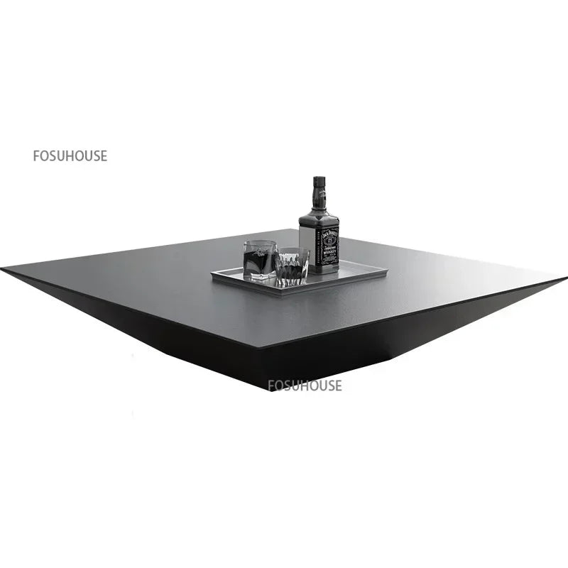 Italian Light Luxury Tea Table Modern Creative Personality Coffee Table Living Room Furniture Small Apartment Living Room Table